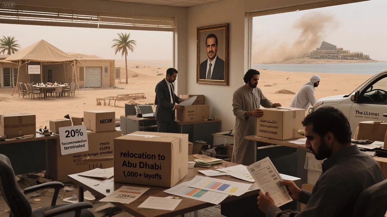 沙特The Line：从科幻梦想到现实困境