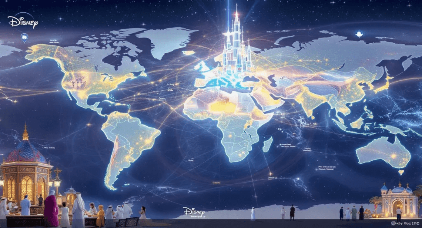 迪士尼中东首秀：阿布扎比2030年将迎来全球第七座迪士尼乐园